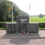 This monument is for the 101st Airborne which helped defend Bastogne. The book/HBO series “Band of Brothers” was based in part on the experience of soldiers from this unit.